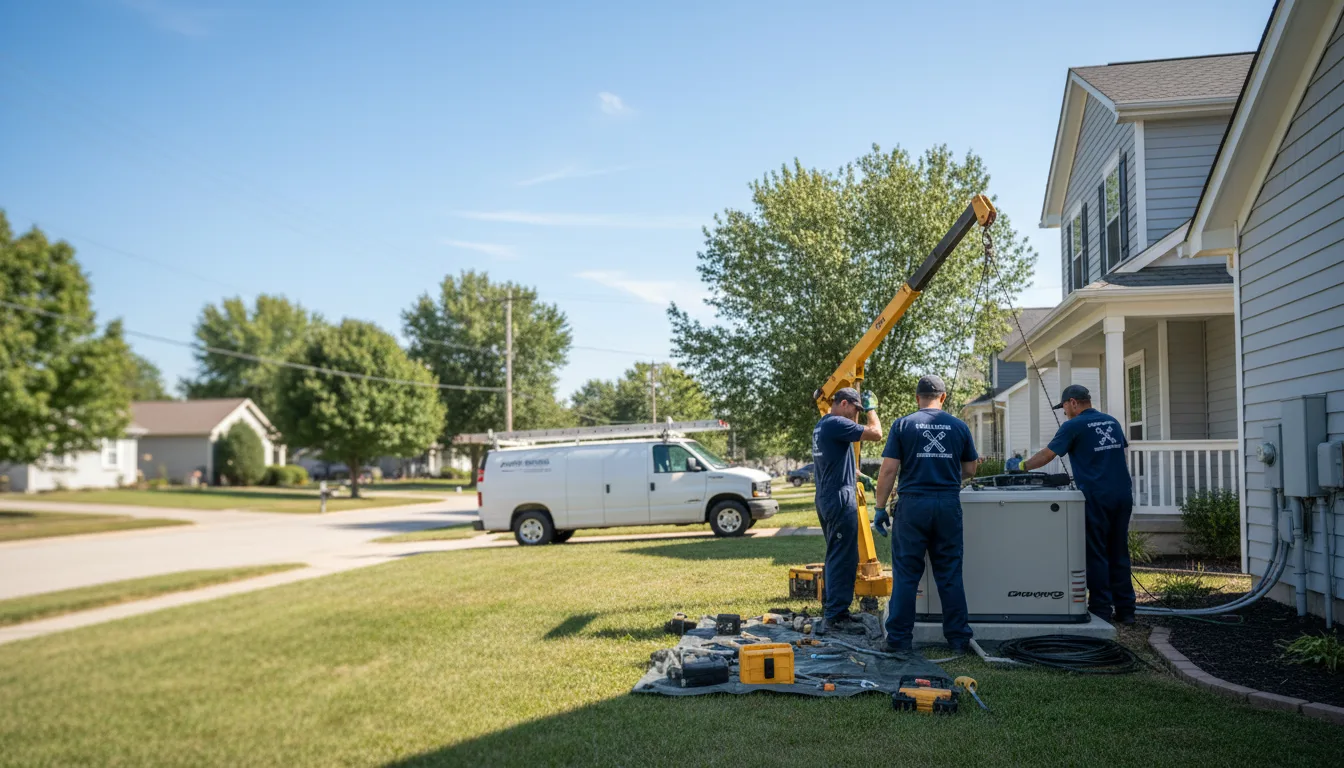 Generator Installation in Bridgeville, PA near me